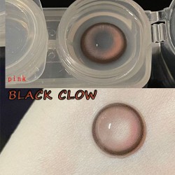 B-BLACK CLOW PINK COLOR SOFT CONTACT LENS (2PCS/PAIR)