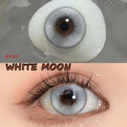 A-WHITE MOON GRAY COSPLAY COLOR CONTACT LENS (2PCS/PAIR)